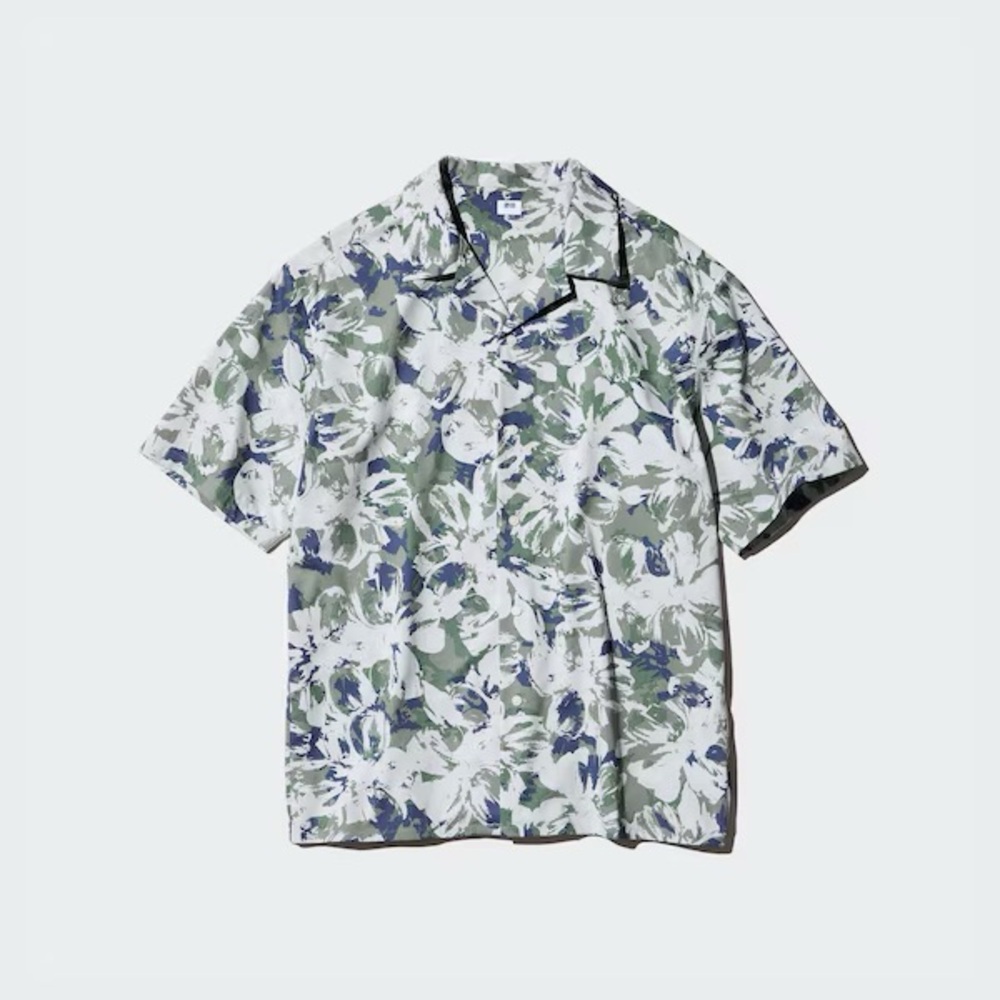Uniqlo Open Collar Shirt